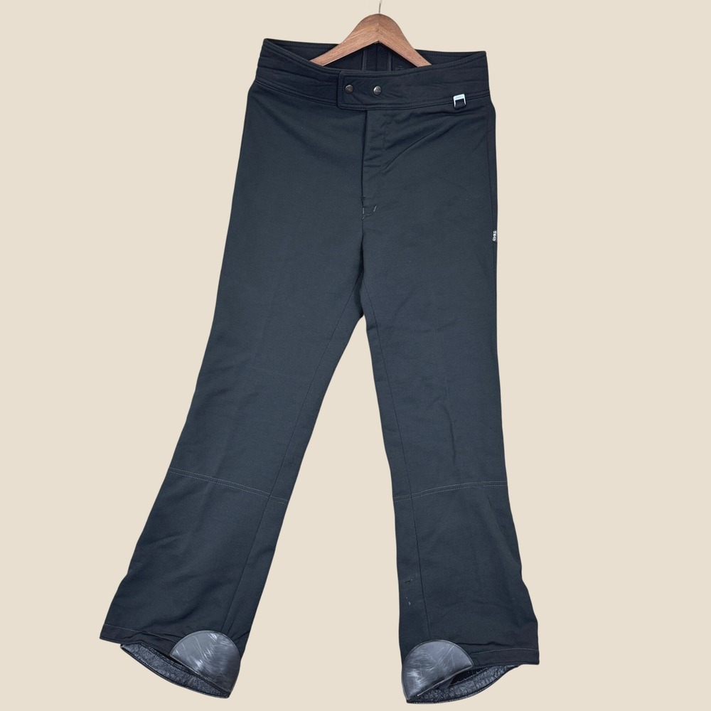 Vintage Head Ski Pants Men 34R Black Schoeller Wool Blend Made In USA